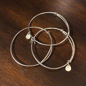 Alex and Ani Bangle Set